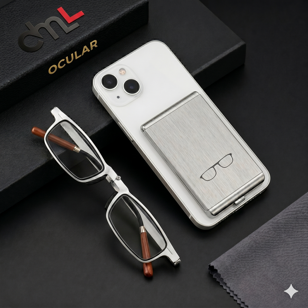 Pocket Folding Reading Glasses Men Women Anti Blue Light Metal Frame Foldable Portable Presbyopic Eyeglasses with Case