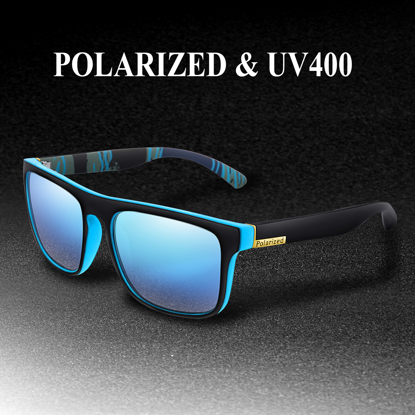 Gafas de sol polarizadas de moda que cambian de Color para ciclismo, gafas de sol de visión nocturna para hombre, gafas de sol para conducir en coche, gafas para moto de cross