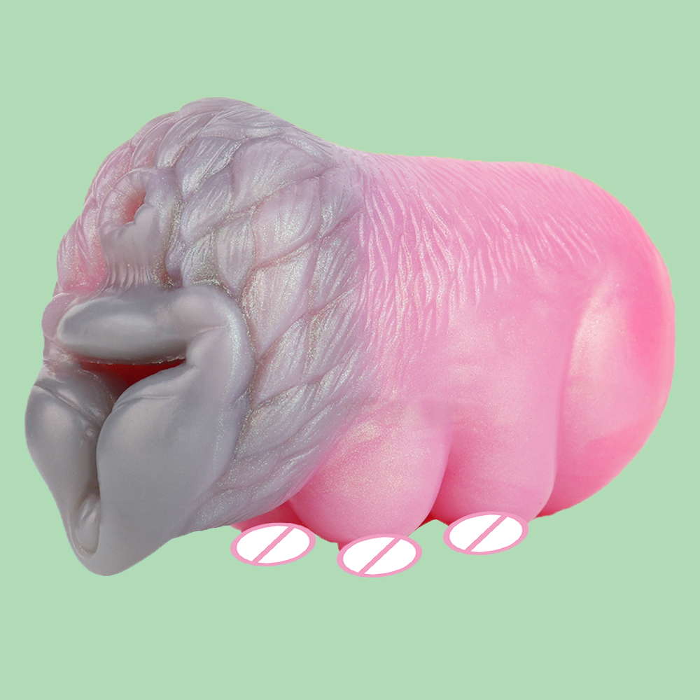 GEEBA Expédition depuis l'entrepôt américain : Masturbateur masculin en silicone, réaliste, texturé, type Onahole, jouet sexuel pour hommes.