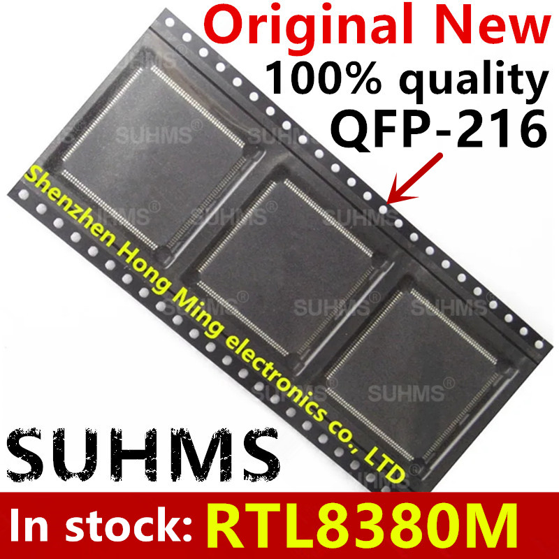 (1 Stück) 100 % neu RTL8382M RTL8382L RTL8380M RTL8332M QFP-216 RTL8370M RTL8370MBI RTL8370MB RTL8367M QFP-176