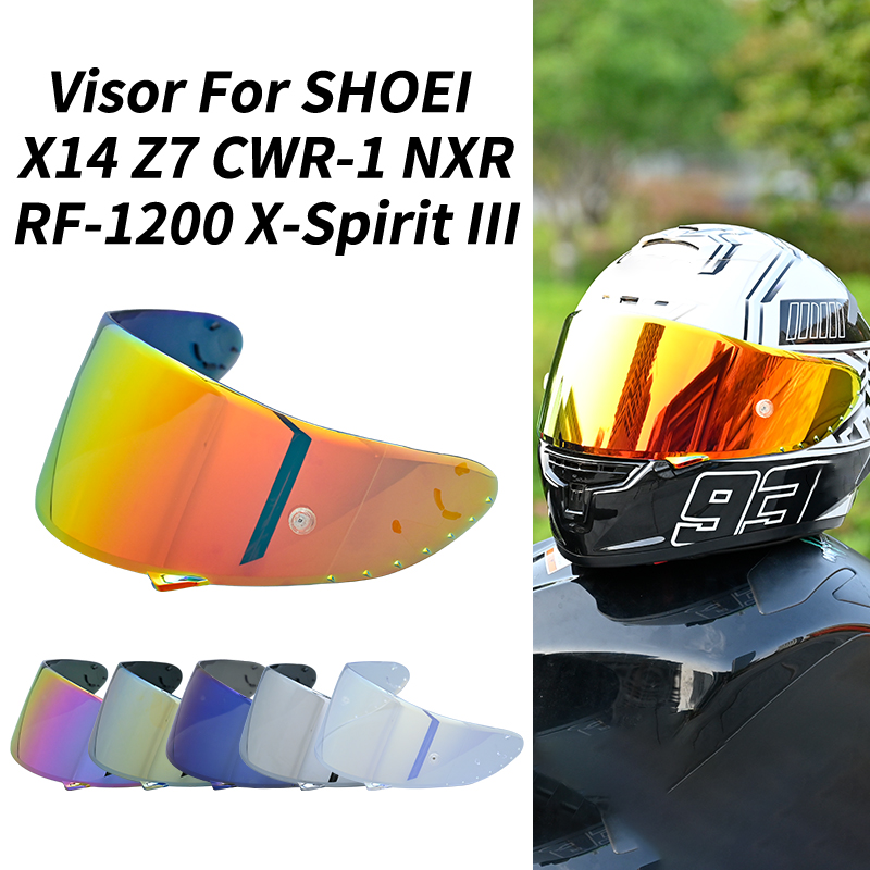 Osłona przeciwsłoneczna do kasku motocyklowego Pełna osłona twarzy do maski SHOEI X14 Z7 Z-7 CWR-1 NXR RF-1200 X-Spirit 3