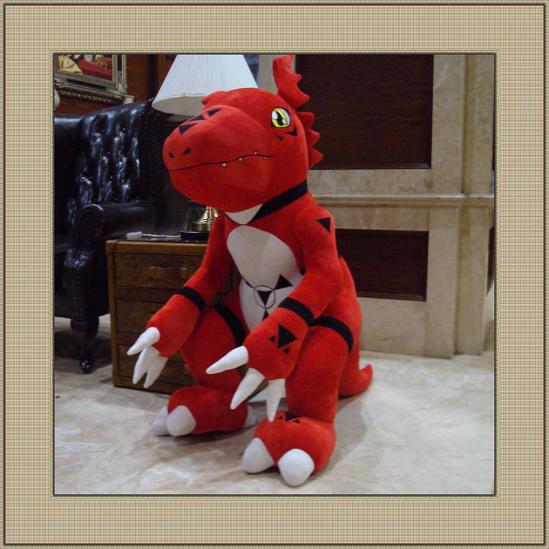 Japon dessin animé monstre numérique personnage de dessin animé Guilmon jouets en peluche cadeaux d'anniversaire pour enfants