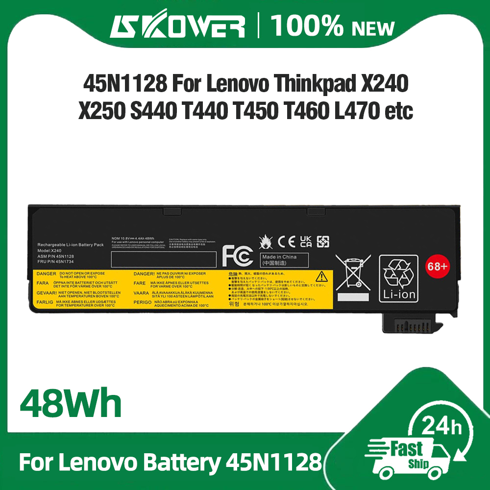 SKOWER 45N1125 45N1128 Аккумулятор для Lenovo Thinkpad A275 P50S W550 L450 L470 T440 T450 T460 X240 X250 X260 X270 45N1112 45N1113