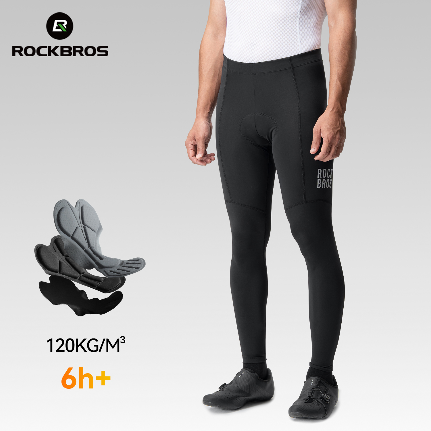 ROCKBROS Pantaloni da ciclismo estivi Assorbimento degli urti Comodi pantaloni per pasta Pad Pantaloni da bicicletta ad asciugatura rapida traspiranti ad alta elasticità