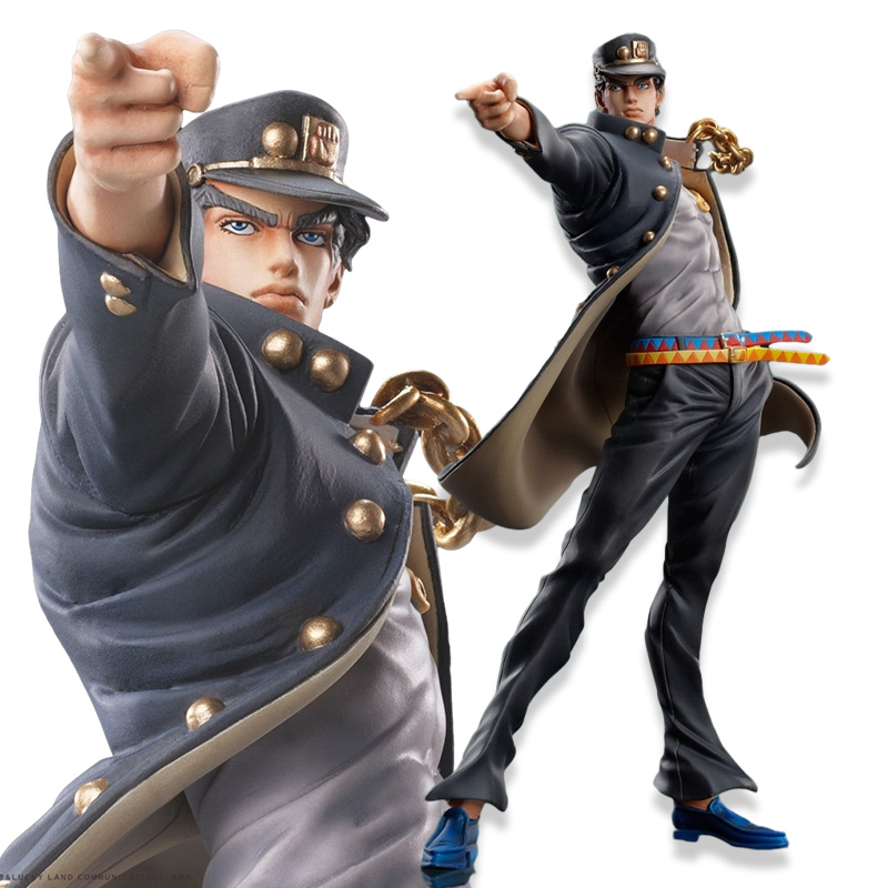 17CM Anime Figure Kujo Jotaro Jolyne Cujoh JoJo Bizarre Aventure PVC Standing Modèle Jouets De Bureau Collection Ornements Cadeaux