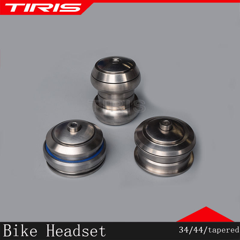 Casque de vélo TIRIS-WZ1, accessoires de vélo ultralégers CNC, 34/ 44/41.8-52 conique, cadre, Tube de tête, personnalisé