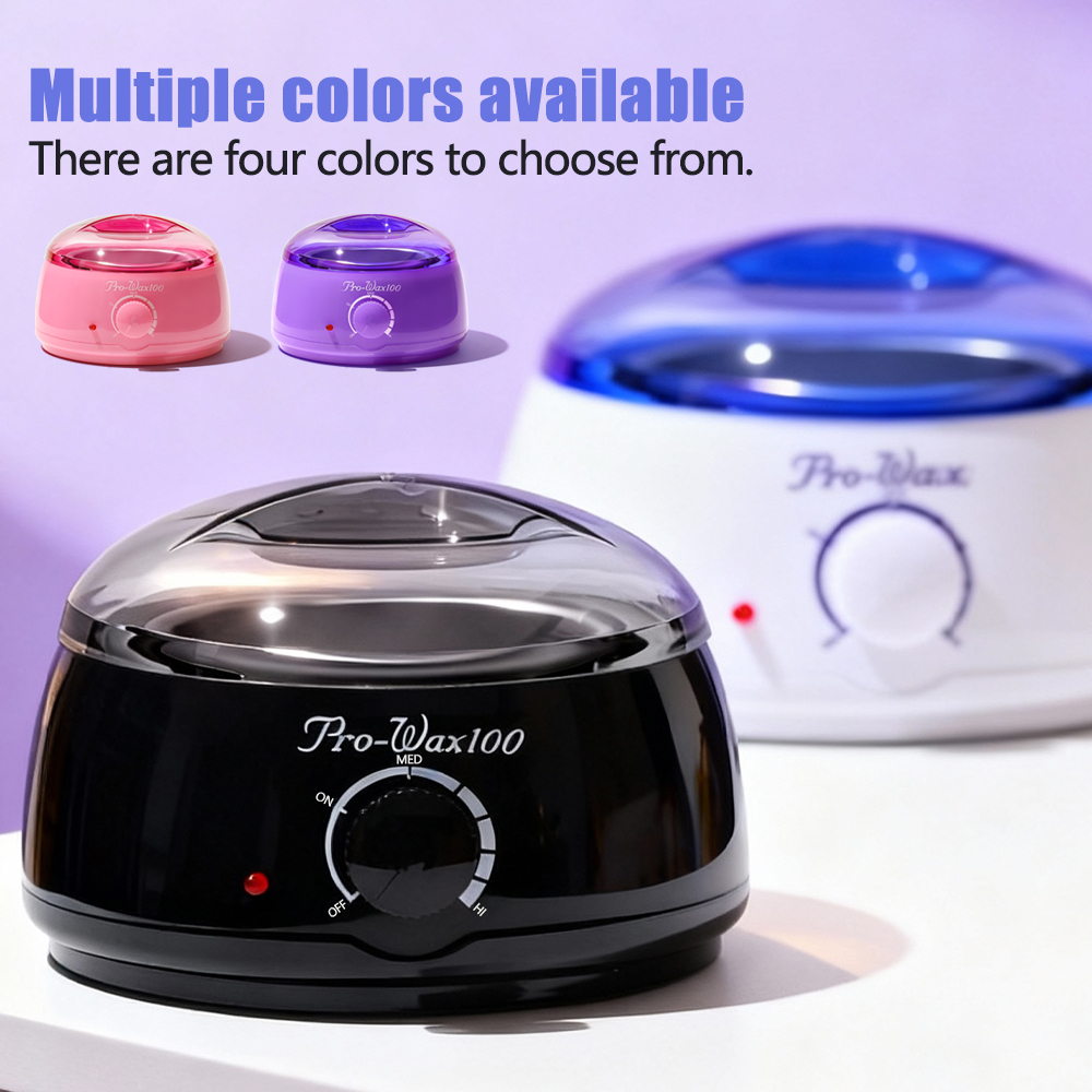 Electric Wax Warmer and Heater for Soft Paraffin for Hair Removal with Adjustable Temperature for Salon Quality for Home
