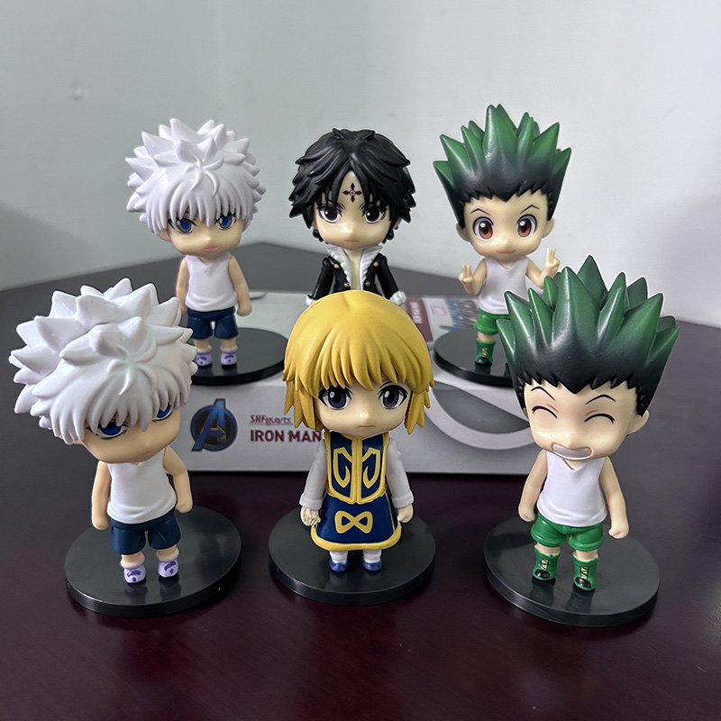 Hunter x Hunter figurine jouets PVC dessin animé Jay Flix Hisoka Kurapika modèle poupée d'animation jouets enfant cadeau aléatoire 1Pc