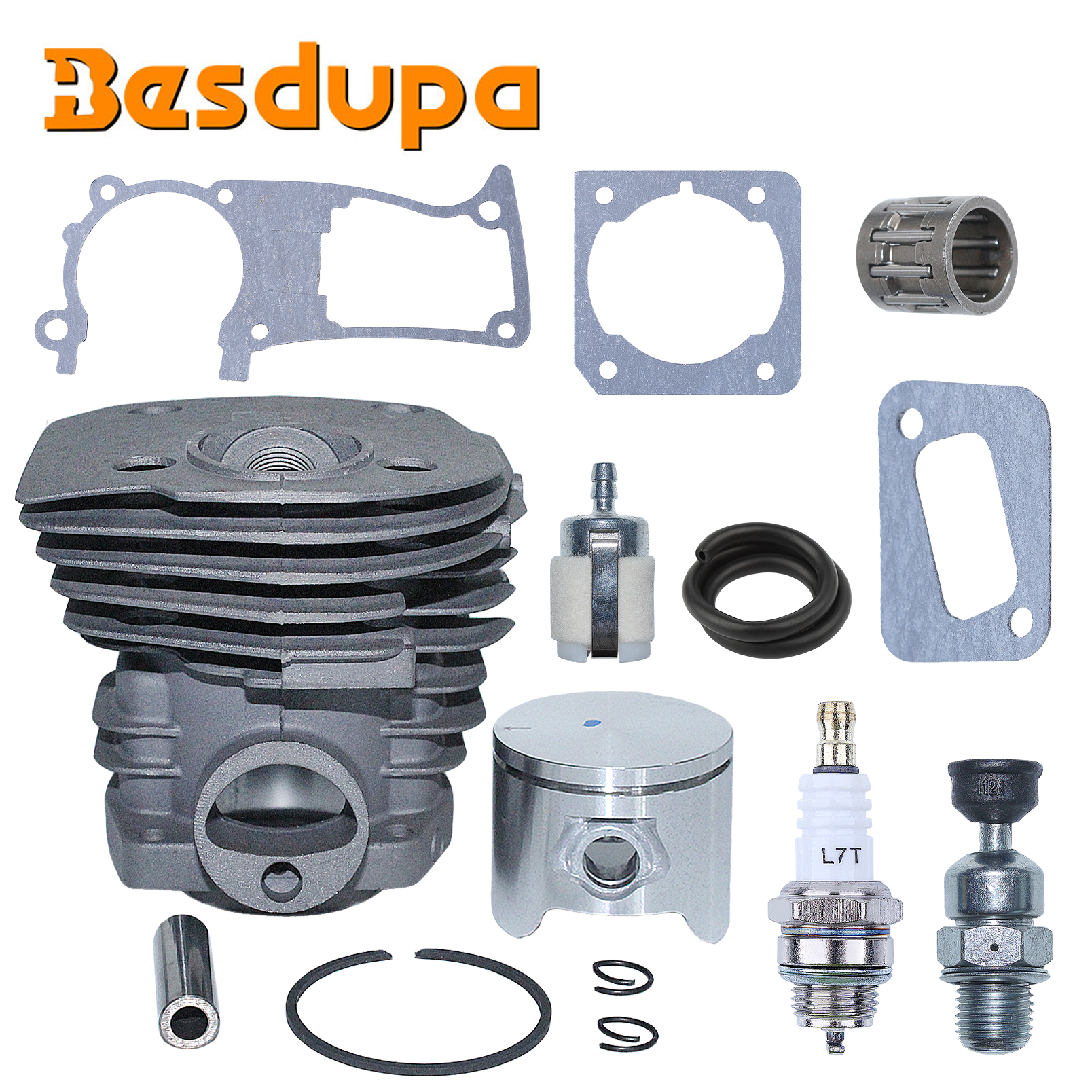 Комплект поршня цилиндра 44 мм для Husqvarna 340 345 346XP 350 351 353 для бензопил 503869971   503 89 44-01 503 86 25-01