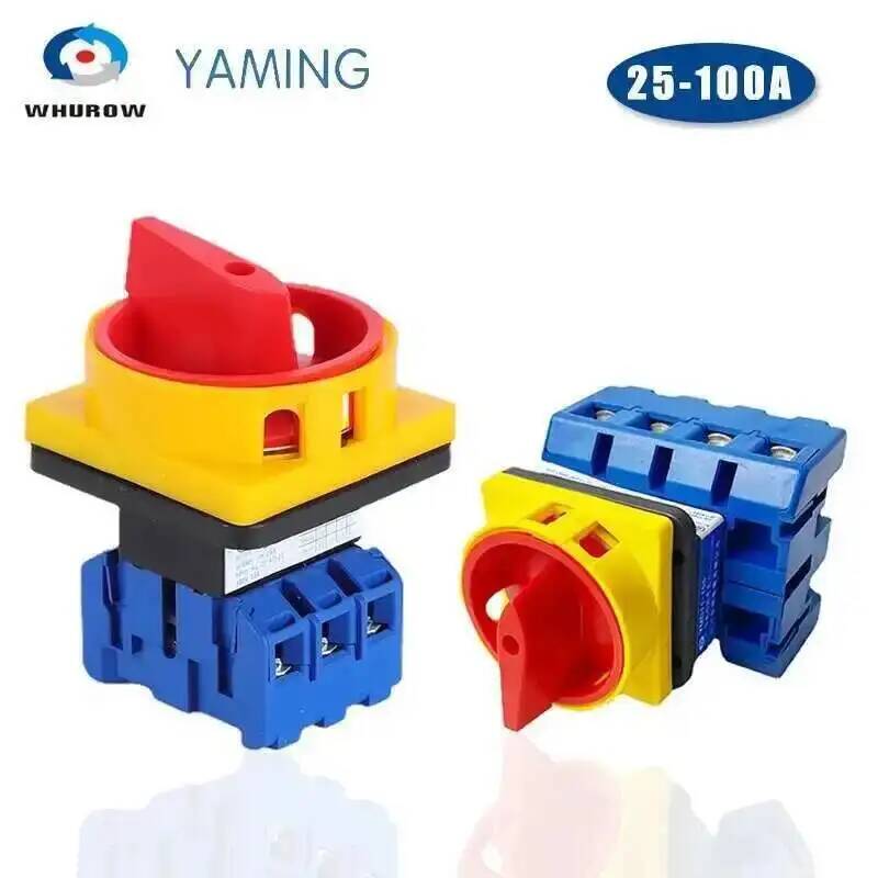 Ymd11 3p 690v 25/32/40/63/80/100a絶縁スイッチ南京錠切断セレクターオンオフパネル電源制御付きlw30を交換