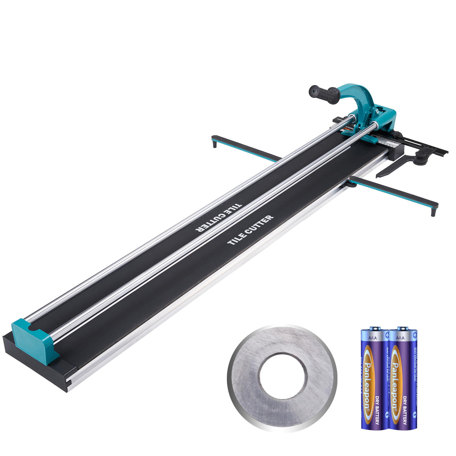 SucceBuy Tagliapiastrelle manuale Tagliapiastrelle in ceramica porcellanata con ruota da taglio in carburo di tungsteno Posizionamento a infrarossi antiscivolo