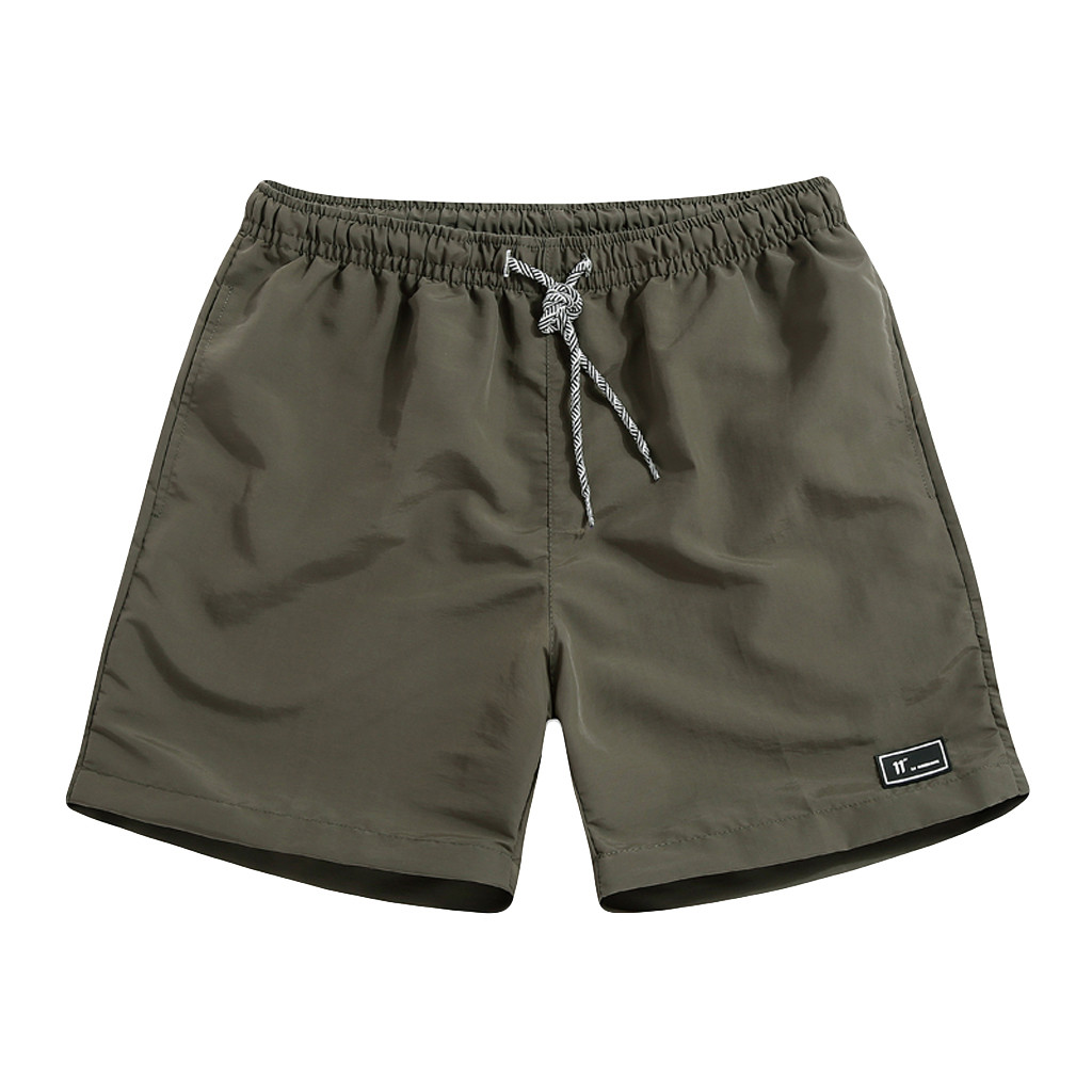 Pantalones cortos de verano para hombre, pantalones de playa finos de secado rápido de talla grande, pantalones cortos deportivos informales, ropa Spodenki Short Homme