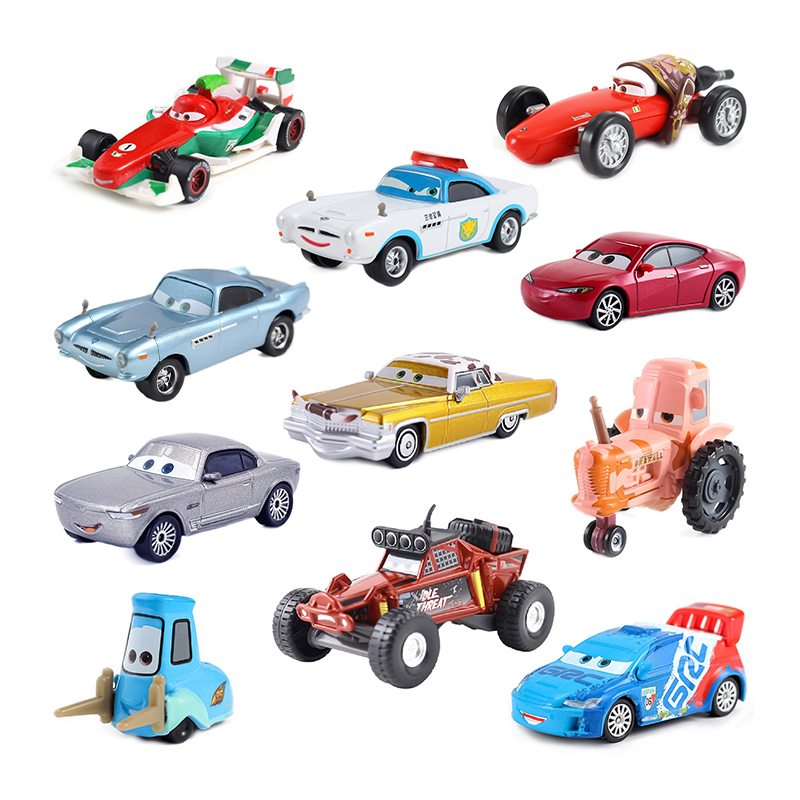 Auto's 3 Pixar 1:55 Diecast Voertuig Metalen Carrosserie Legering Materiaal Kind Speelgoed Anime Action Figure Lightning McQueen Verjaardagscadeautjes