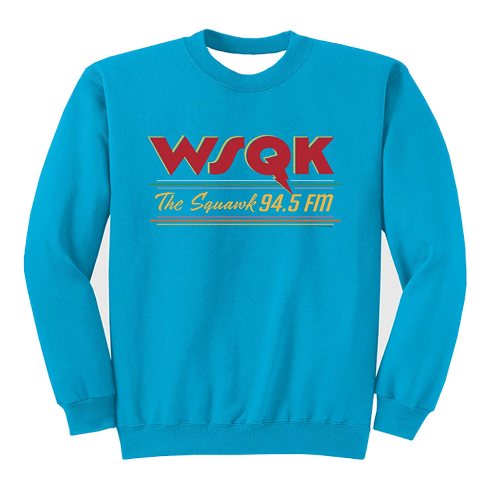 Ropa de calle Unisex WSQK The Squawk 94,5 FM sudadera de manga larga jerseys gráficos sueltos mujeres hombres ropa Casual Unisex Tops