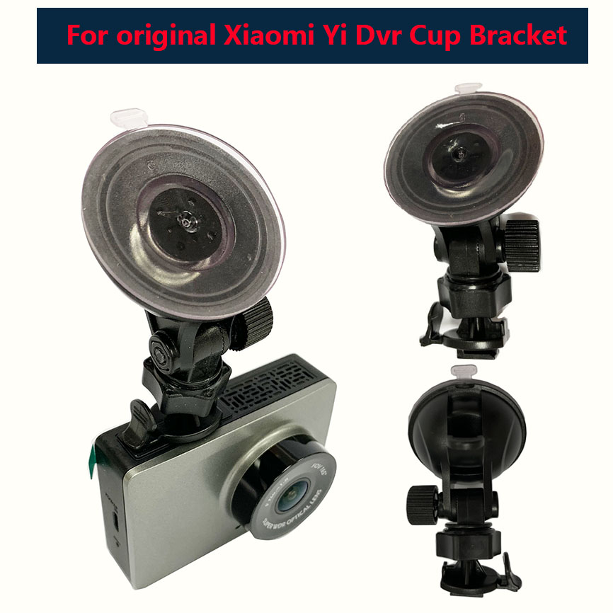 Voor Originele Xiaomi Yi Auto Dvr Houder Beugel Echt Sucker Voor Yi Dash Cam Zuignap Houder Dash Cam Spiegel mount
