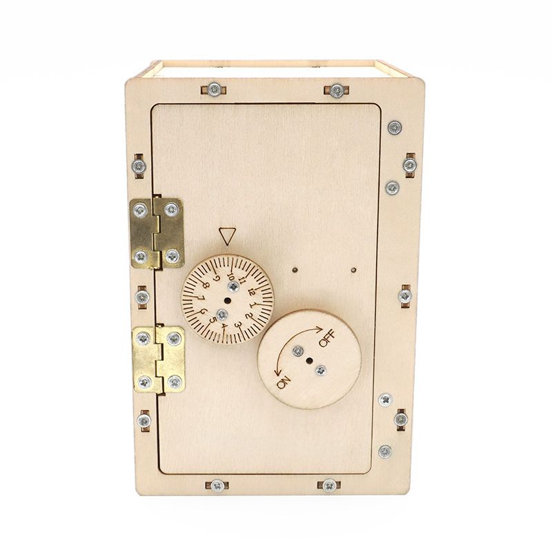 Desbloquear a criatividade do seu filho com DIY Mechanical Lock Box Educacional e Tecnologia Criativa Science Kit for Kids Craft Toy