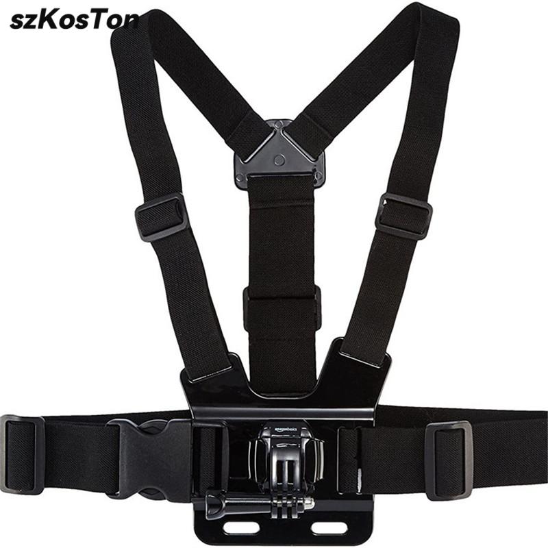 For GoPro Accessories Adjustable Chest Mount Harness Chest Strap Belt for Go Pro 13 12 11 10 9 8 7 Insta360 X5 X4 Sport Camera