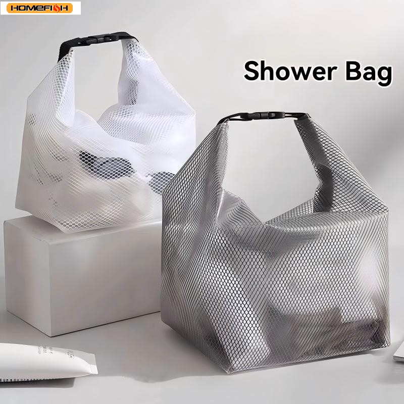 Bolsa de Almacenamiento Impermeable Homefish, para Ropa Deportiva, Natación, Baño, con Cordón de Gran Capacidad, Bolsa para Artículos de Aseo para Exteriores