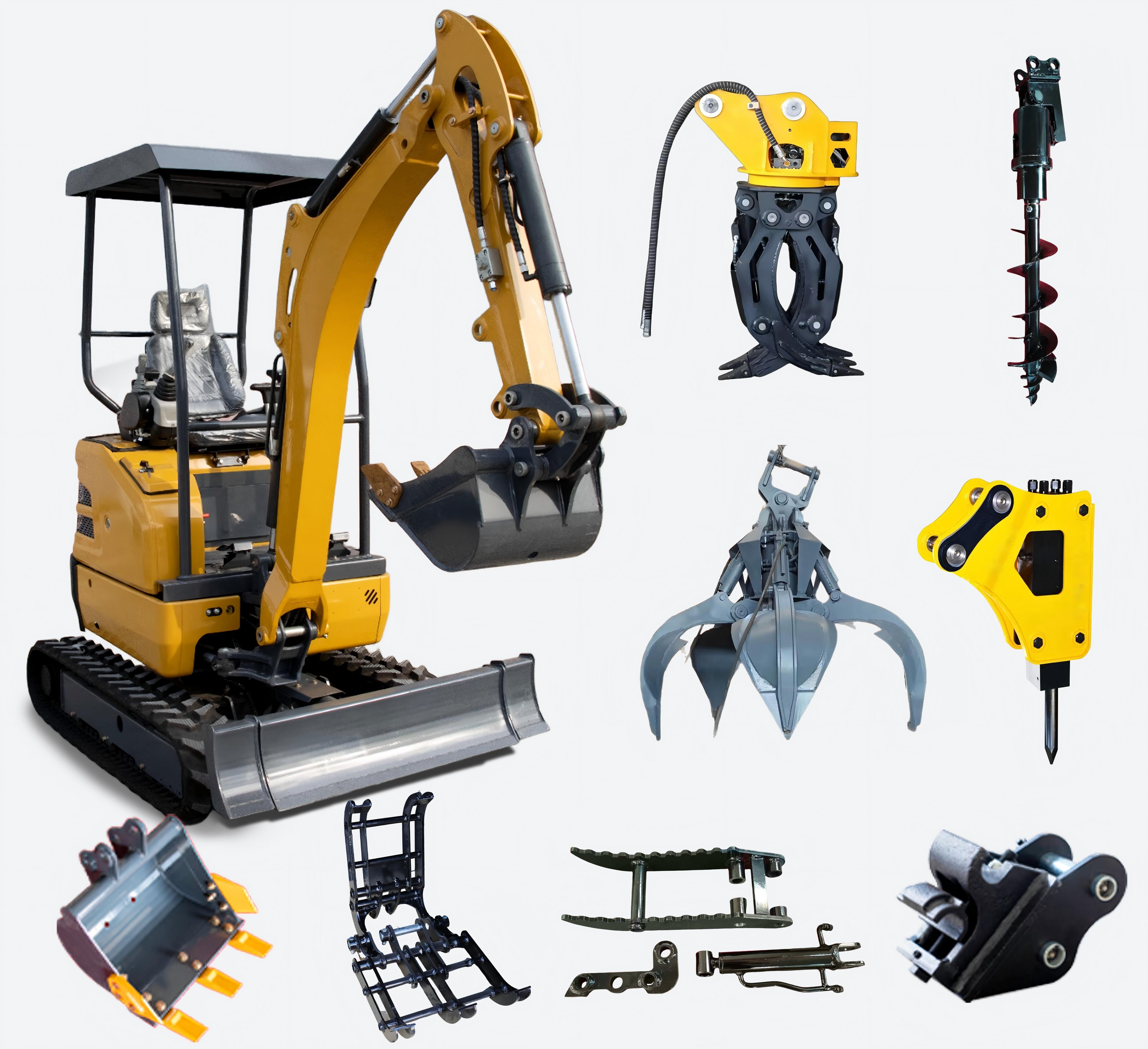 Source Factory Mini Excavator Kubota Engine EURO 5 Diesel Engine Crawler Excavator Fast Delivery.