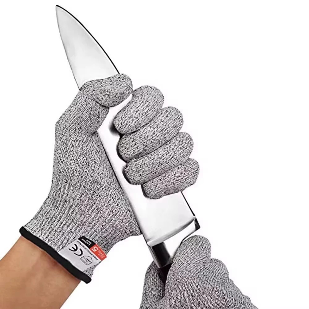 Security Protection Anti-Cut Gloves Cut Proof Stab Resistant Stainless Steel Wire Metal Mesh Butcher Cut-Resistant Work Gloves
