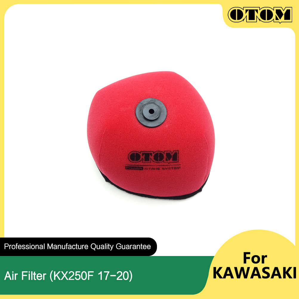OTOM 2020 pembersih Filter udara spons busa sepeda motor 11013-0766 untuk suku cadang aksesori sepeda motor Off-road KAWASAKI KX250F KX450F