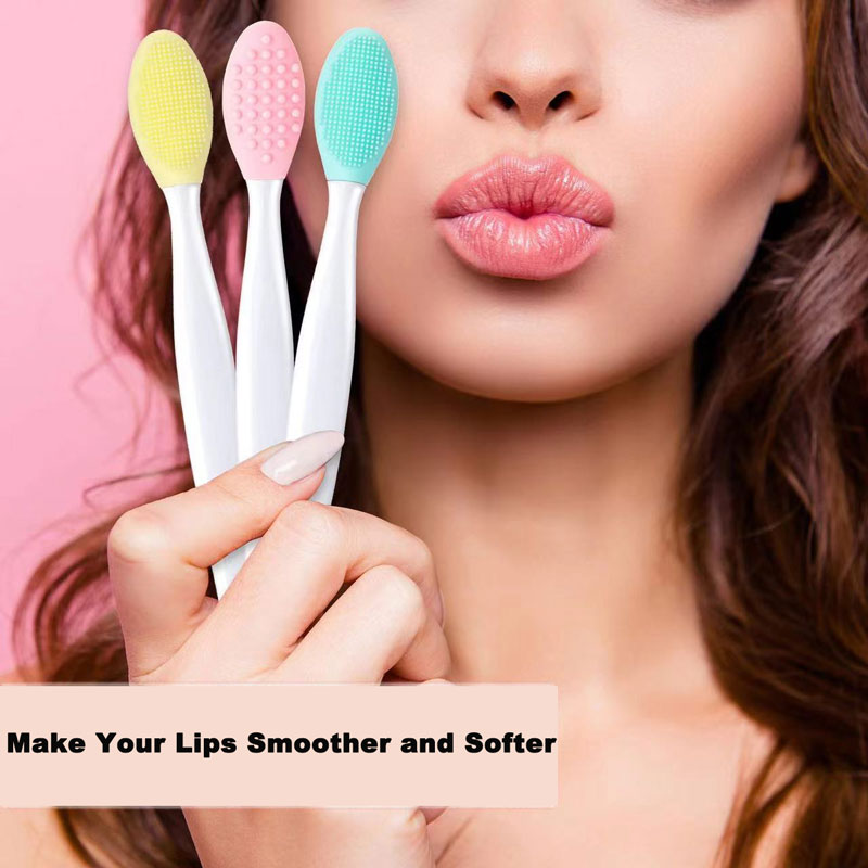 1PC/4PCS/5PCS/6PCS Set Face Silicone Brush Nose Lip Face Clean Cleansing Stick Blackhead Removal Acne Makeup Brush Double-Sided