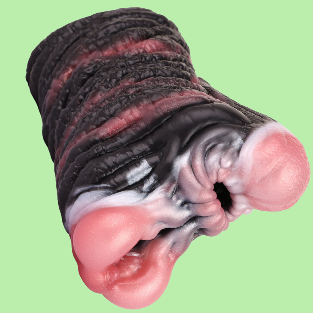 GEEBA Monster Elephants Male Masturbator With Double Channel Realistic Pocket Animal Pussy Men's Stroker Adult 18+ Sex Toys