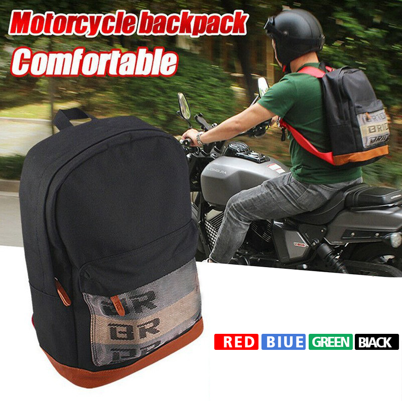JDM Universal Kain Sabuk Pengaman Mobil Ransel Pengantin Mobil Kanvas Ransel Tas Pengantin dengan Tali Bahu Baju Balap