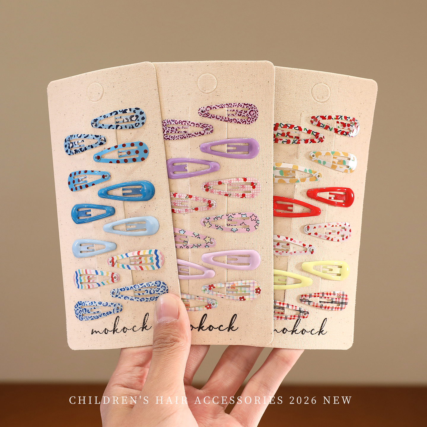 Lot de 12 pinces à cheveux imprimées et unies pour petites filles, barrettes mignonnes à motifs fruits et carreaux, accessoires capillaires pour bébés et enfants, sans risque de blesser les cheveux