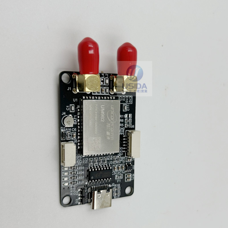 UM982 GPS RTK Placa de Posicionamiento de Frecuencia Completa, Versión de Doble Antena y Doble Puerto Serial, GNSS, Reemplaza a UBlox