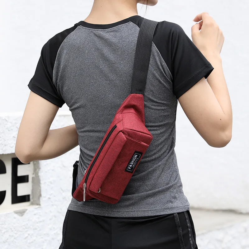 Riñonera deportiva para mujer, riñonera para hombre, bolso de cadera multifunción, bolso de viaje para el pecho, bolso de hombro tipo bandolera, bolso para teléfono, bolso con cinturón