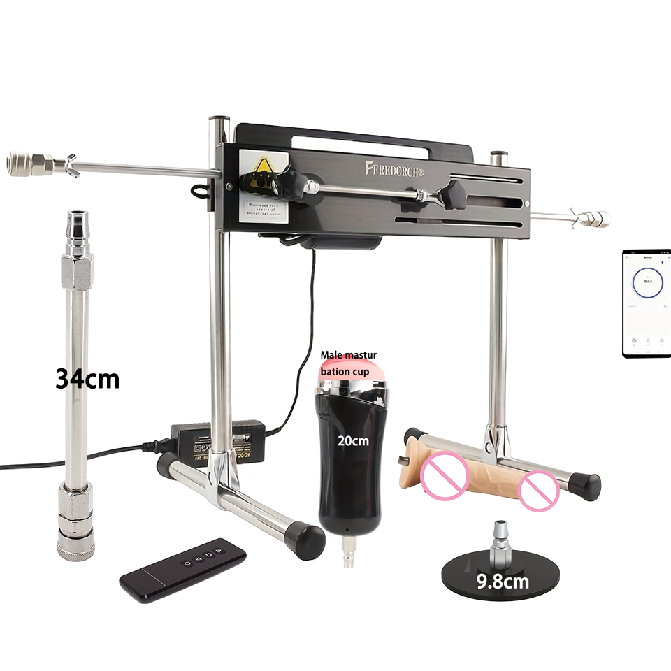 Dildo-Silent und leistungsstarke Sexmaschine mit 120 W Turbo-Gear-Leistung für Frauen und Männer, automatische Vibration, beste Sex-Liebesprodukte