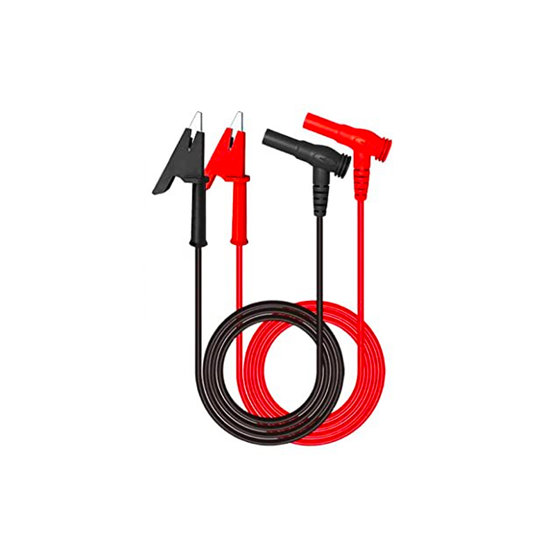 Pinza de cocodrilo para multímetro de 0,9 M, pinza de alambre para multímetro T1101, abrazadera de cocodrilo para cable de plomo de prueba aislada de alta calidad, 20A