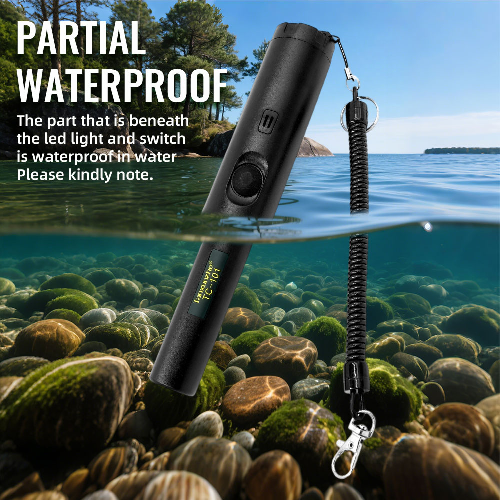 Tige de positionnement en métal portable, détecteur de métaux souterrains TC-101, haute sensibilité, pour chercheurs d'or, offre spéciale
