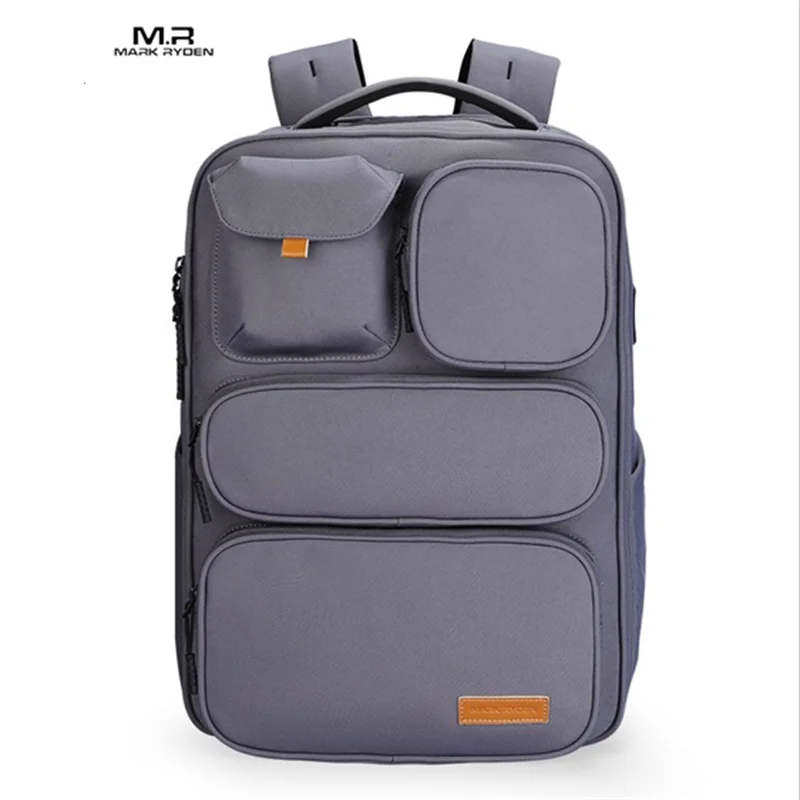 Mark Ryden backpack travel bag 18 inches Large capacity multifunctional waterproof laptop backpack Expandable men backpack