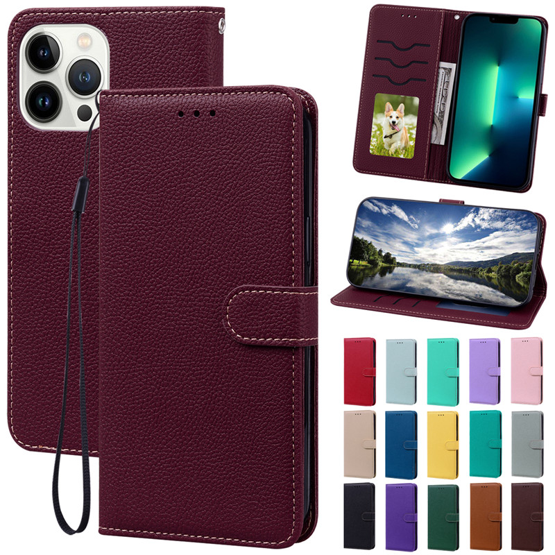 Luxe Flip Wallet Case Voor Samsung Galaxy A13 A22 A32 A52 A72 A52S M21 M31 M31s A03 Core A03S M12 a12 Lederen Telefoon Case Cover