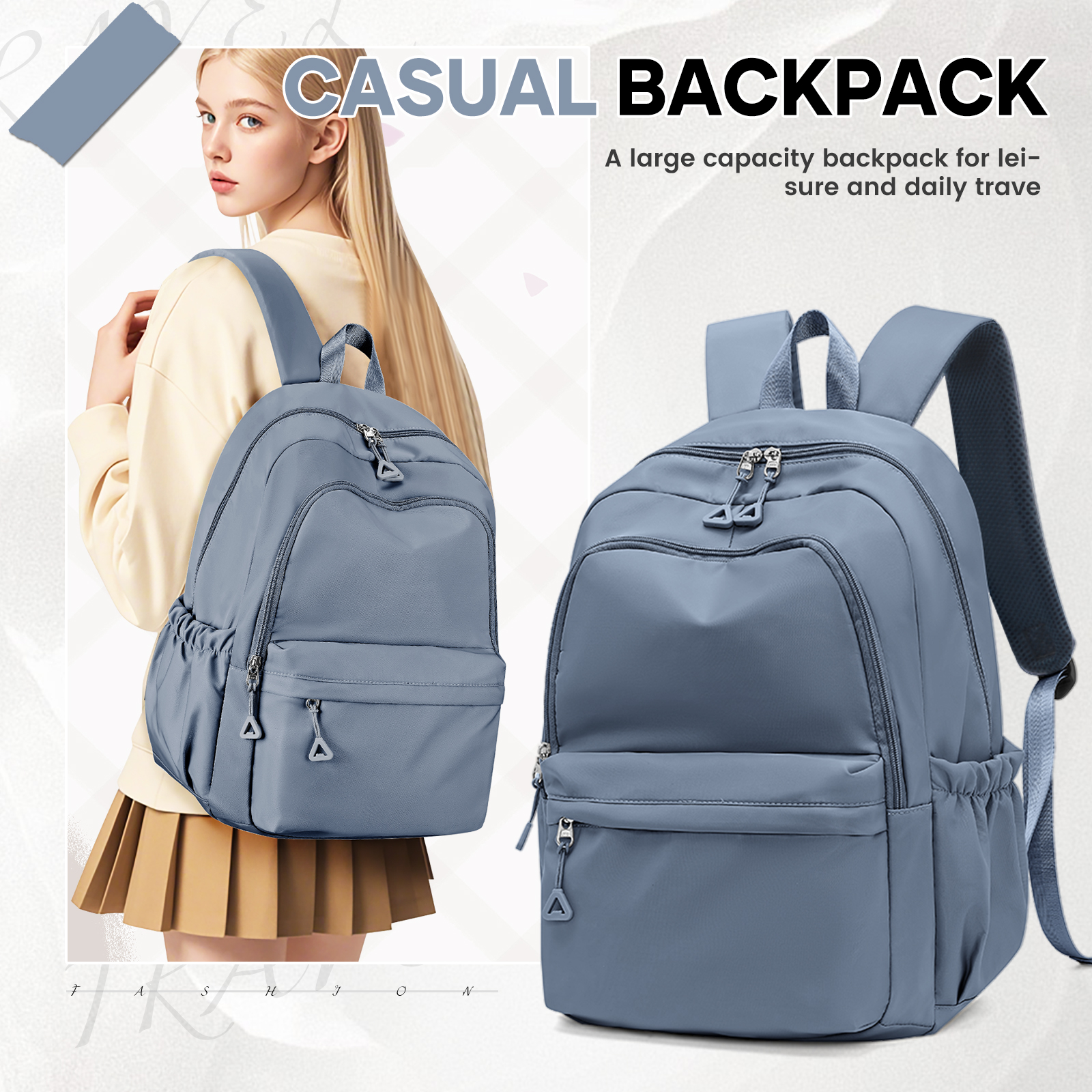 Mochilas Escolares para Adolescentes, Mochila de Mano, Mochila Infantil para Niños y Niñas, Mochila Casual de Viaje, Bolsas de Fin de Semana para Mujer
