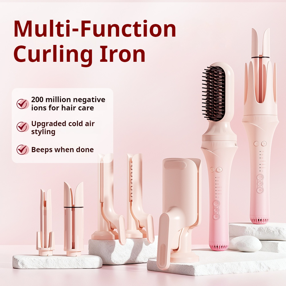 Automatische krultang Cold Air Styler Roller Haarkrulspeld Wand Instant Curling Tool Schoonheidssalon Hairstyling