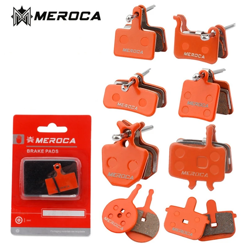 MEROCA MTB Fiets Hars Iamok Schijfremblokken Compatibel Met Shimano M355 XT XTR BB5 BB7 1 Paar Fietsonderdelen