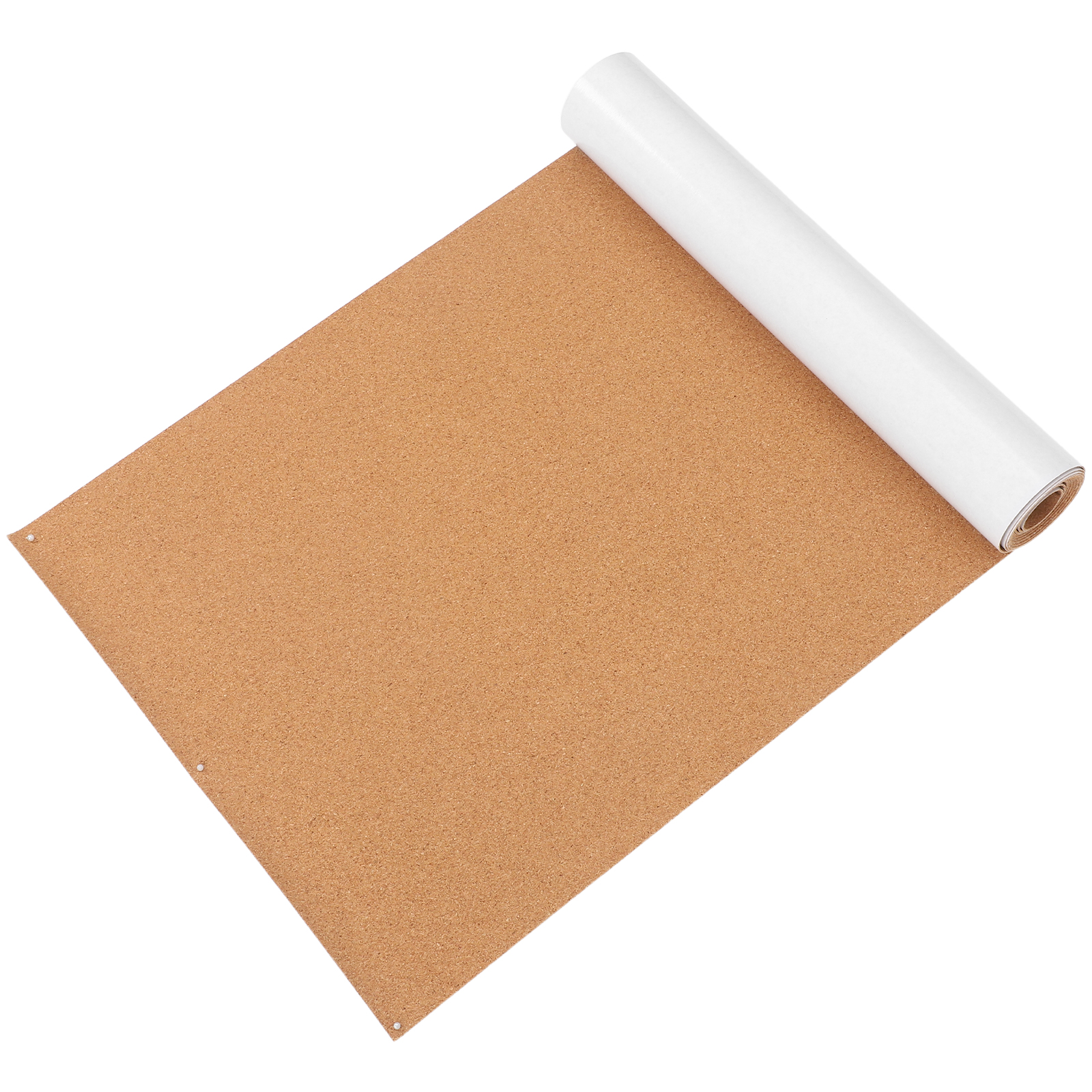 Peel and Stick Cork Board Roll 1200x400x1mm Self-Adhesive Cork Sheets for Walls Bulletin Board Memo Organizer Drawer Liner Home
