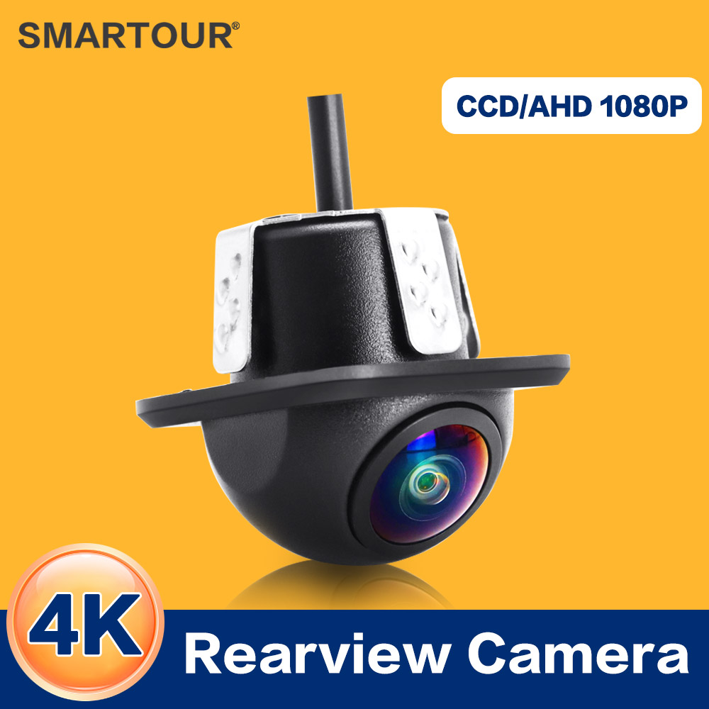 Smartour AHD 1980*1080P ночного видения объектив «рыбий глаз» автомобильная обратная резервная камера заднего вида AHD CVBS камера для всех DVD-мониторов Android