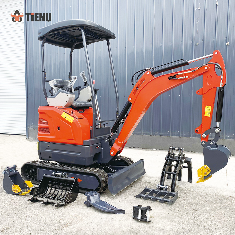 Free Delivery Mini Excavator Manufacturer Farm Small Digger CE/EPA Engine 2ton 1.6ton Small Crawler Excavator for Sale