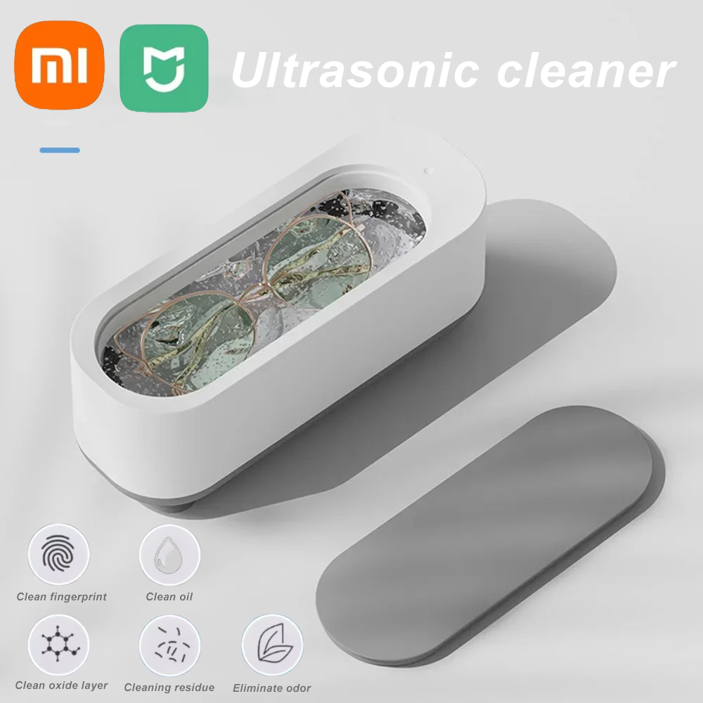 Xiaomi 360 度超音波クリーナーポータブルプロフェッショナル高周波振動ジュエリー眼鏡時計洗浄機