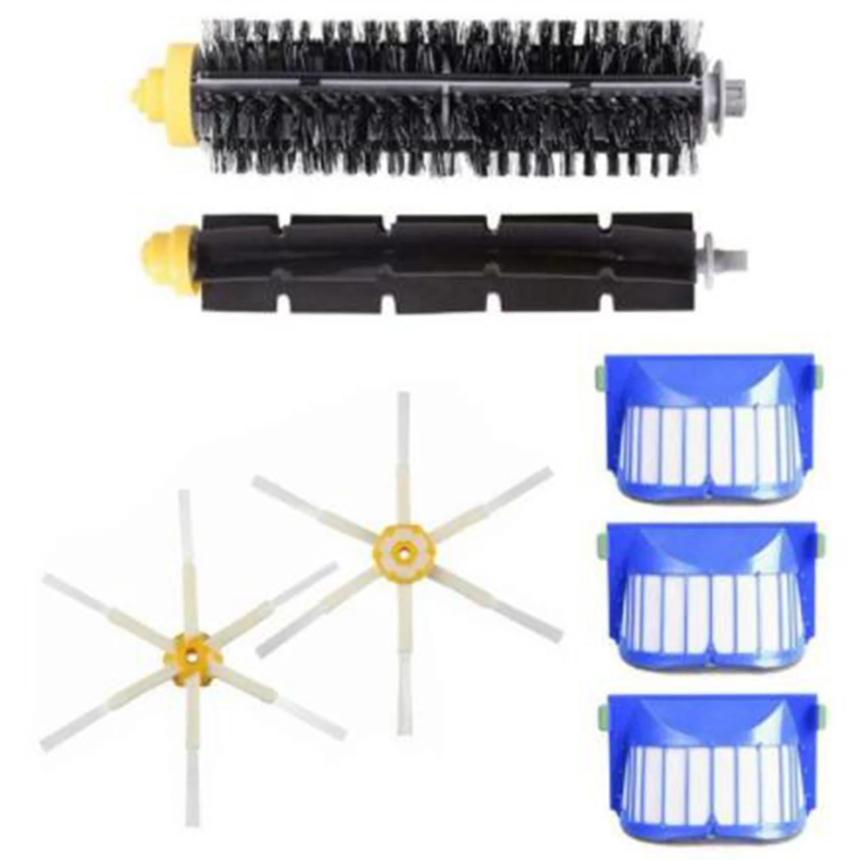 Centre Roller Side Brush Hepa Filter for iRobot Roomba 600 Series 605 606 616 620 650 655 660 676 680 690 Robot Vacuum Cleaner