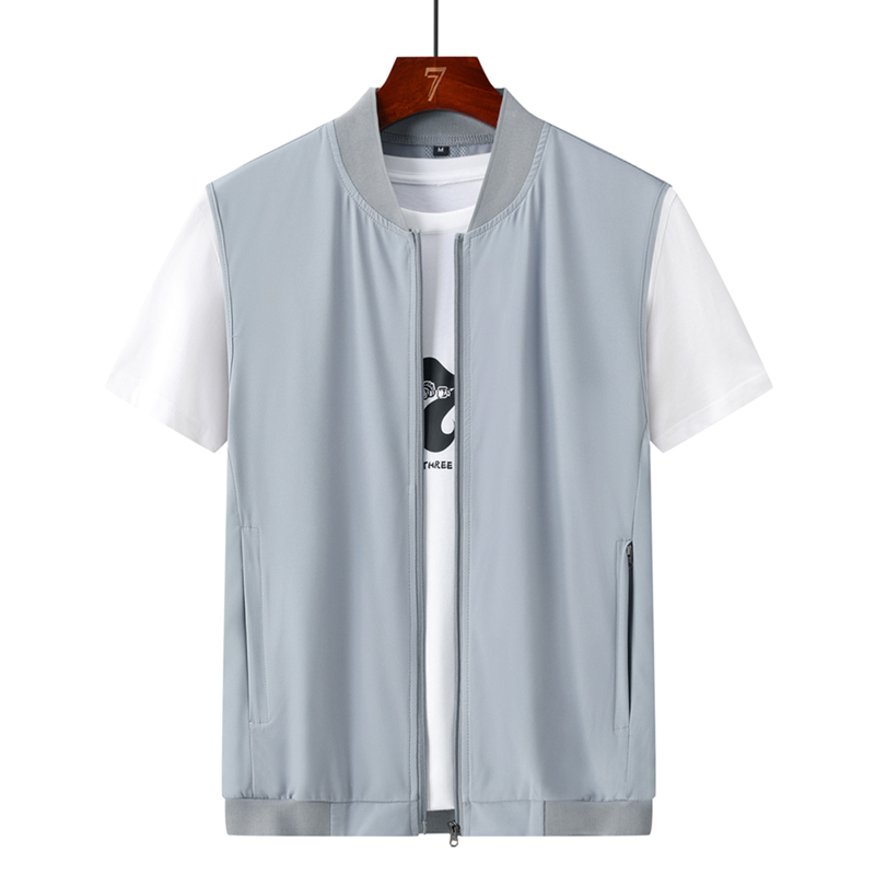 Sommer Ultradünne Herren Weste Ärmellose Schultern Schnell Trocknend Atmungsaktive Jacke Outdoor Klettern Angeln Freizeit Unterhemd