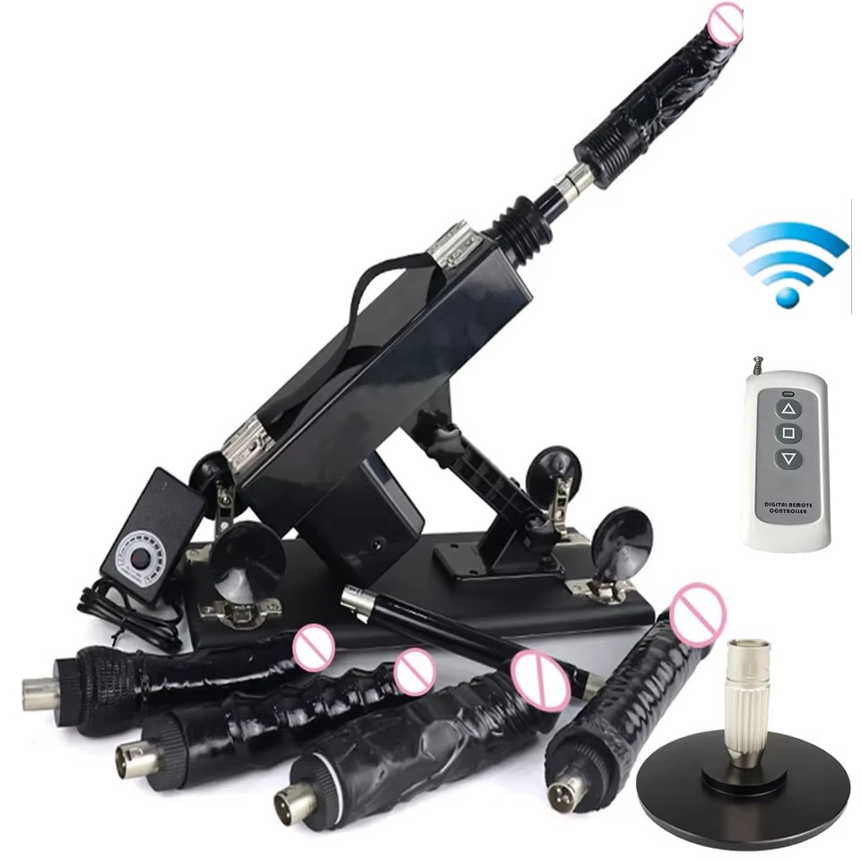 Máquinas Sexuais FREDORCH para Mulheres, Pistola de Masturbação Automática 3XLR, Brinquedos Sexuais para Adultos com Dildo Grande