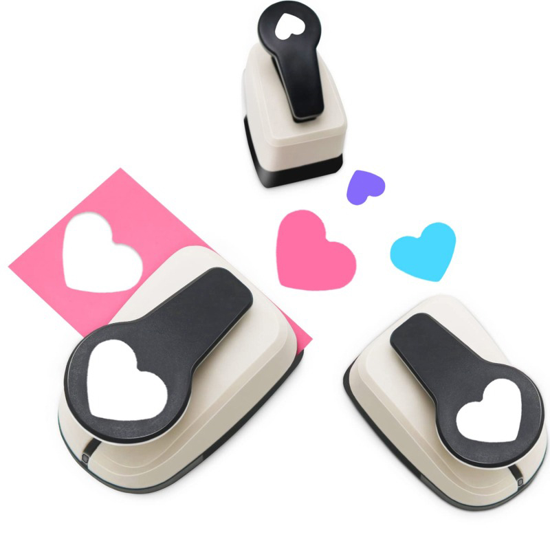 9/16/25mm perforateur Scrapbook papier perforateur coupe-papier coeur poinçon Scrapbooking poinçons gaufrage Cutter perforateur