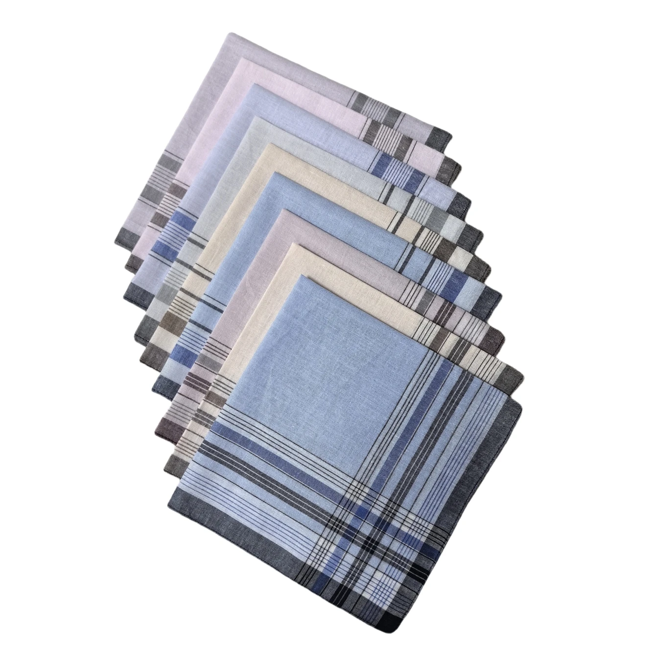 Lenços de algodão de cetim vintage, 3 a 18 peças, 38cm, clássico, macio, absorção de suor, versão fina para decoração de casa e presente para idosos