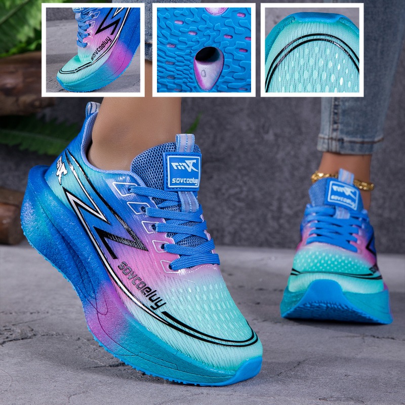 Sneakers Damesschoenen Lichtgewicht ademende schoenen voor dames Comfortabel buiten wandelen Zwart Wit Zapatillas Mujer Maat 36-42