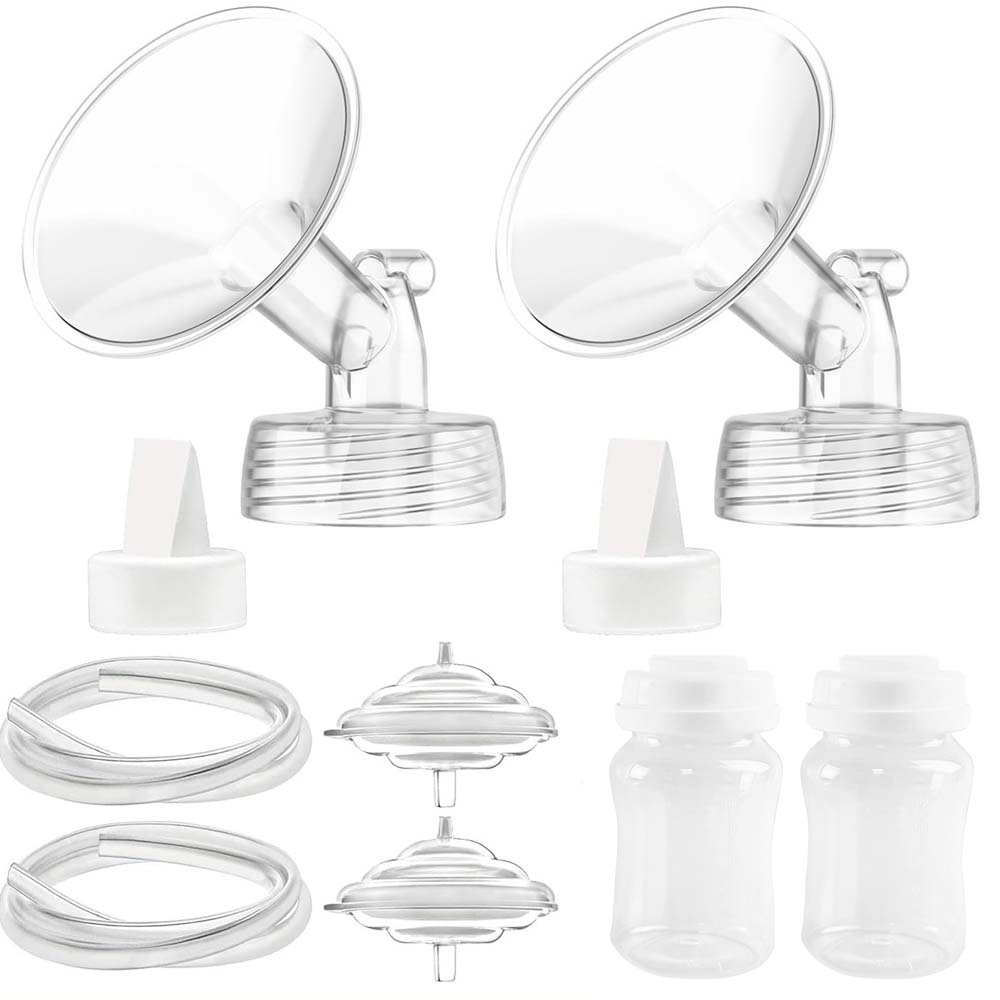 Piezas de bomba compatibles con extractor de leche Spectra S1/S2/9Plus, juego completo de piezas de repuesto para Spectra, no accesorios originales
